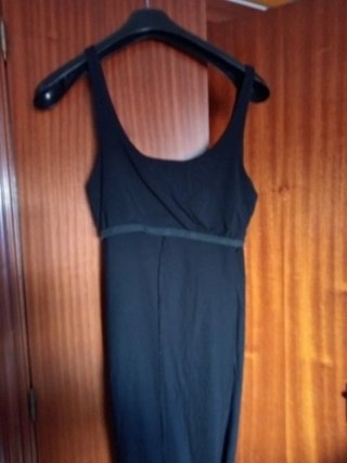 Vestido largo negro