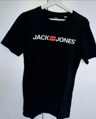 Camiseta Jack Jones chico negra
