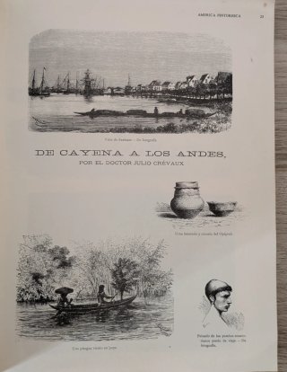 América pintoresca. Grabados de viajes de 1884