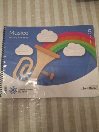 Libro de texto 5 primaria música santillana