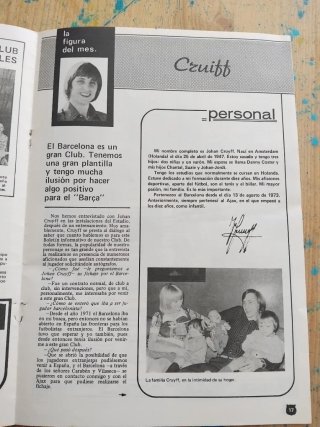 Boletín informativo F.C.Barcelona 1974