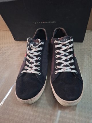Scarpe Tommy Hilfiger basse blu taglia 44