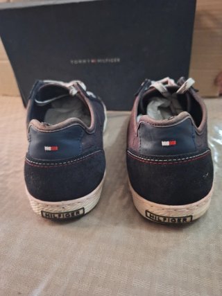 Scarpe Tommy Hilfiger basse blu taglia 44