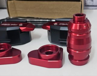 Protector Caídas Kawasaki Ninja 650 Rojo