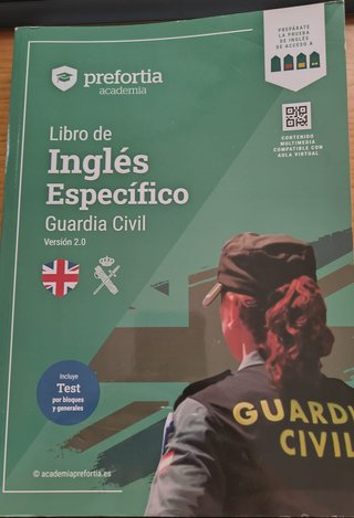 Libro Inglés Prefortia 2022