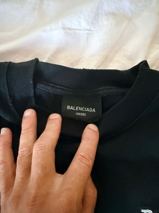 T-shirt Balenciaga nera