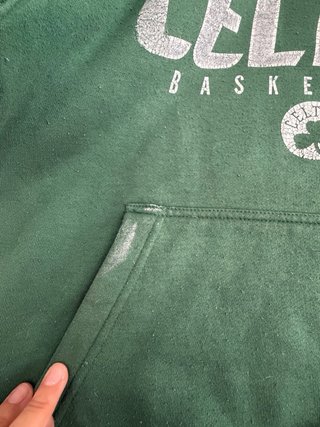 Sudadera Adidas Celtics Niño Verde