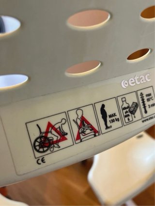 Silla ducha Eetac ortopédica baño