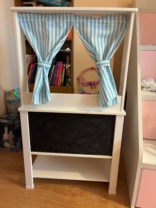 Cocina de madera infantil con accesorios
