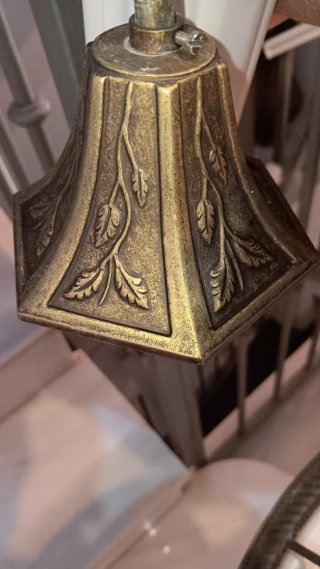 Plafón de techo metal y cristal