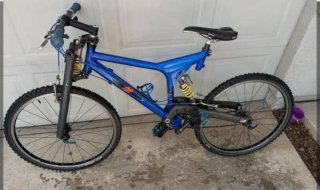 Bicicleta de Montaña Azul