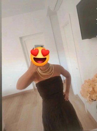 Vestido marrón
