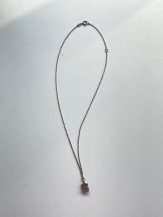 Collar Tous Oso Rosa