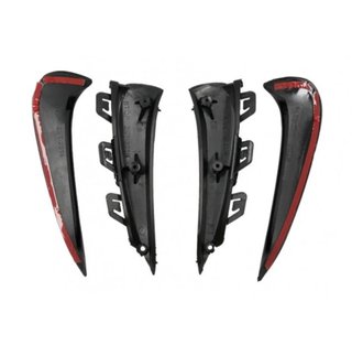 Aletines de paragolpes trasero para Mercedes GLA H