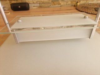 Lámpara de techo moderna cristal y metal