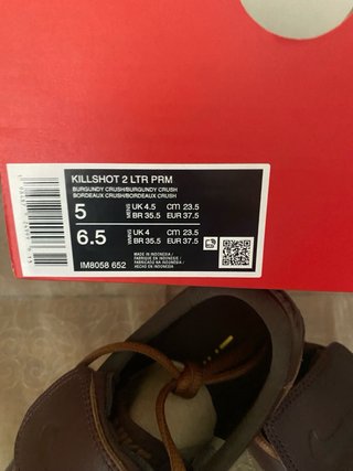 Nike Killshot 2 LTR PRM Talla 37.5