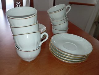 Bidasoa Tazas de té y platos