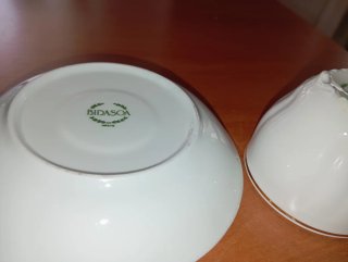 Bidasoa Tazas de té y platos