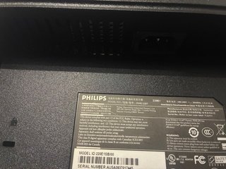 Monitor Philips 220E Negro 22”