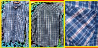 CAMISAS M.LARGA:MARCA,TALLA,DETALLES EN TEXTO:1X1€