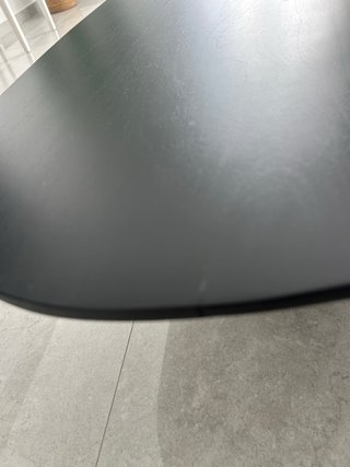 Mesa de centro negra moderna