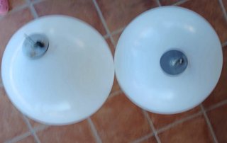 Lámpara exterior bola jardín