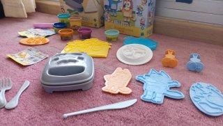 Moldes Plastilina Play-Doh Bluey y Sandwich