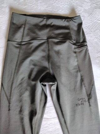 Leggings Secret Mujer Azul y Verde Oliva