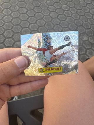 Panini fútbol sticker Carta exclusivamundial 26