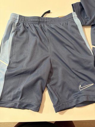 Conjunto Nike niño azul y gris