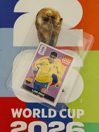 Luis Diaz Extra Sticker Panini