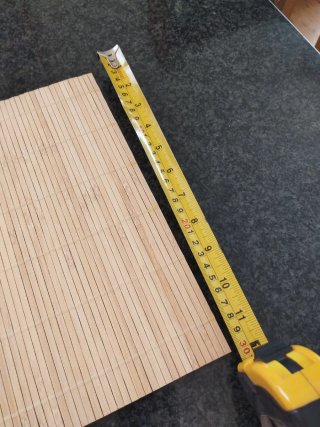 Manteles individuales madera enrollables oriental