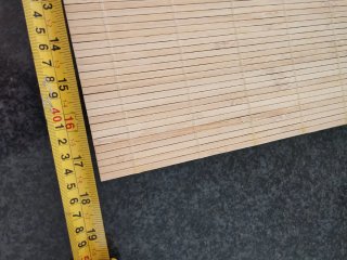 Manteles individuales madera enrollables oriental