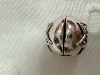Clip Pandora Plata Ley Estrella Azul