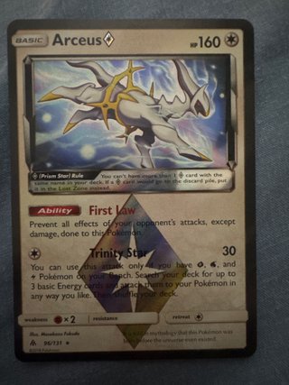 Carta Pokémon Arceus Prism Star 96/131