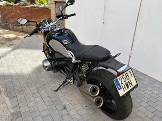 BMW R nineT clasica 2014 Naked Negra/Plata