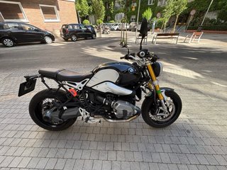 BMW R nineT clasica 2014 Naked Negra/Plata