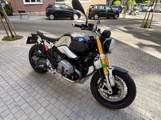 BMW R nineT clasica 2014 Naked Negra/Plata