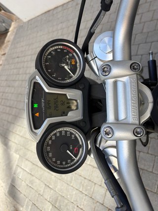 BMW R nineT clasica 2014 Naked Negra/Plata