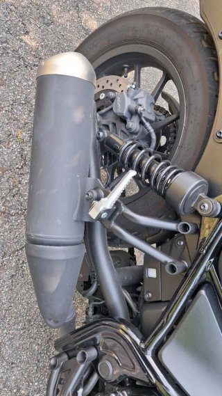 Honda CMX Rebel 500cc Negra