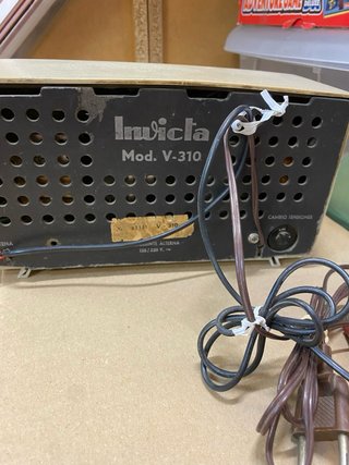 Radio Invicta Válvulas Años 60