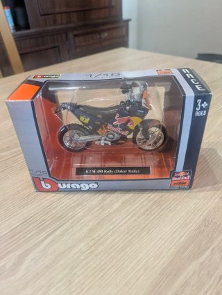 Burago Moto KTM Red Bull 1/18