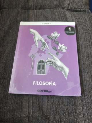 Filosofía 1º Bachillerato. Libro del estudiante...
