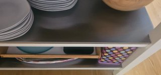 Isla de Cocina Ikea Madera y Metal