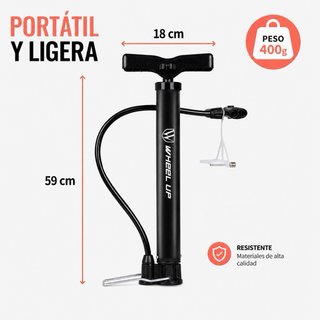 Hinchador manual bicicleta