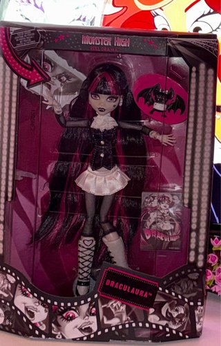Monster High Draculaura Reel Drama Muñeca