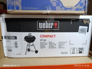 Barbacoa Weber compact