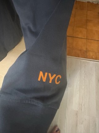 Camisa manga larga gris talla L grande