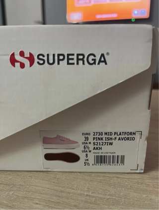 Superga 2730 Mid Platform Talla 39