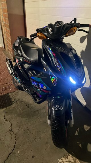 Yamaha Aerox Scooter Negro